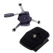 Quick Release Plate for WeiFeng/YUNTENG/Sony Tripod Heads 4.3cm - 4