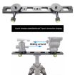 Double Camera Bracket Arca Swiss Quick Release Plate with Movable Base - 7
