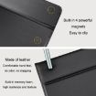 Black Leather A4 Meeting Clip Pad - Office Document & Writing Board - 4