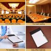 Black Leather A4 Meeting Clip Pad - Office Document & Writing Board - 6