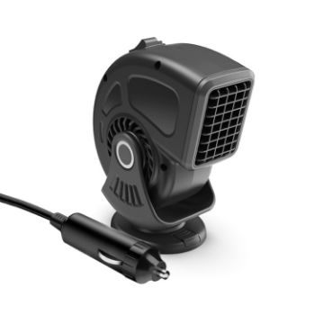 12V Black Portable Car Heater Fan Defogger - 1