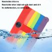 TCL TAB 11 FE Shockproof Silicone Tablet Case with Holder - Rose Red - 7