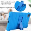 TCL Tab 8 Gen 2 Shockproof Silicone Case with Holder - Rainbow Color - 4