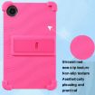 TCL Tab 8 Gen 2 Shockproof Silicone Case with Holder - Rainbow Color - 8