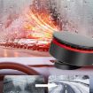 12V Car Heater 360 Adjustable Defogger & Defroster Fan (Black Yellow) - 2