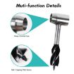 Brown Outdoor Camping Survival Drill Bit & Wood Chopping Tool - 6