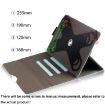 UMIDIGI G1 Tab 10-11" Universal 360 Rotation Leather Case Black - 5