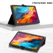 TCL Nxtpaper 14 14.3" Leather Tablet Case, Skin Texture, Dark Brown - 6