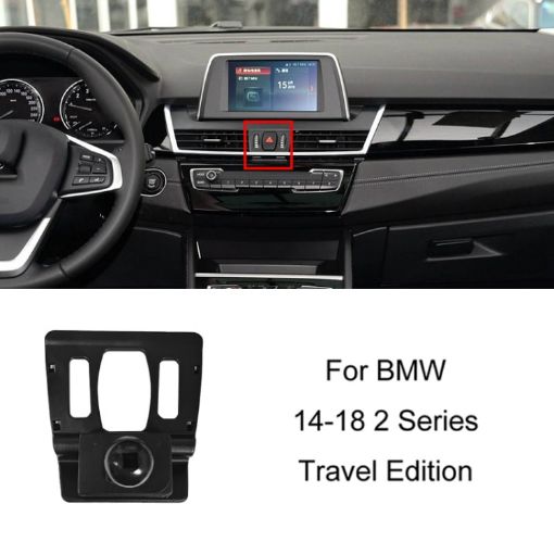 BMW 2 Series 14-18 Air Outlet Phone Holder Base Travel Edition - 1