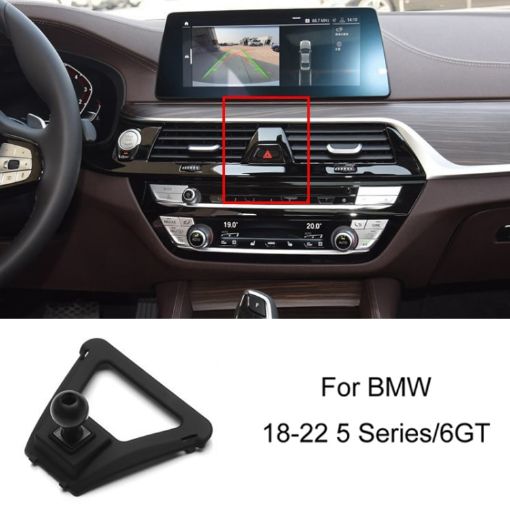 BMW Car Air Outlet Phone Holder Base for 18-22 5 Series/6GT - 1