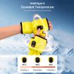 USB Charging Heated Gloves for Skiing & Motorcycle Cycling - Yellow - 4