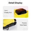 USB Charging Heated Gloves for Skiing & Motorcycle Cycling - Yellow - 9