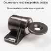 Gold Magnetic Suction Bumper Ball Adhesive Cabinet Door Coupler - 5