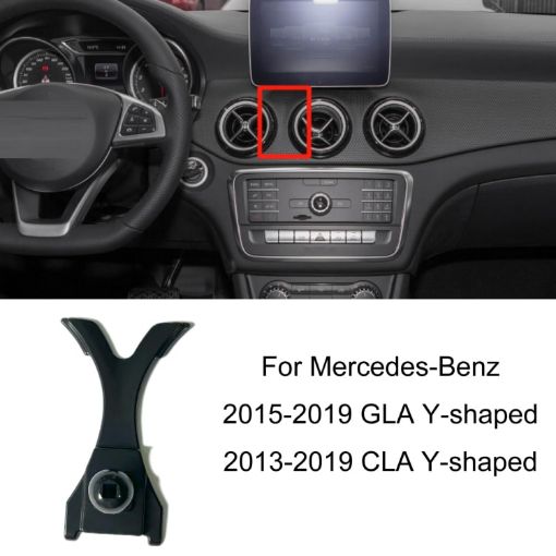 Mercedes-Benz Phone Holder Air Outlet Base for 15-19 GLA/13-19 CLA - 1