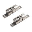 Medium Silver Magnetic Spring Buckle Ball Door Sucker - 2pcs Cabinet - 1