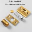 Gold Stainless Steel & Copper Door Bumbler Lock - Household Security - 4