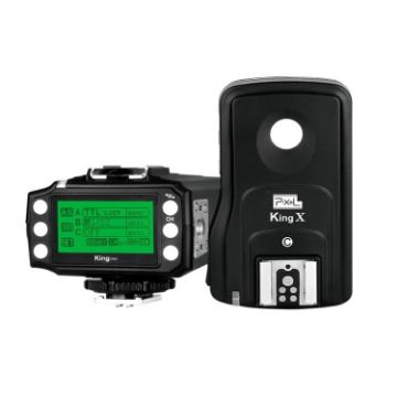 Nikon Pixel King Pro Wireless Radio Flash TTL Transmitter & Receiver - 1