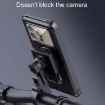 Waterproof Bicycle Phone Bracket - Fixed Rotatable Rearview Mirror Model - 9