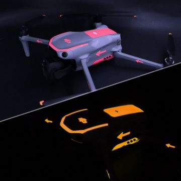 DJI Air 3S/3 Luminous Stickers Night Glow Film - Pink - 1