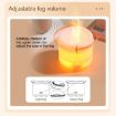300ml White Aromatherapy Machine USB Silent Humidifier Aroma Diffuser - 4