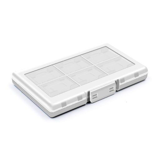 Nintendo Switch/Switch OLED 12-in-1 Game Card Box Case (White) - 1