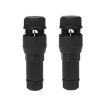 2pcs Stripping-free Thimble T-shaped Downlight Wiring Connector Black - 1