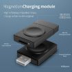 Apple Watch Series USB Magnetic Wireless Charger with Card Reader (Black) - 4