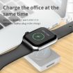 Apple Watch Series USB Magnetic Wireless Charger with Card Reader (Black) - 6