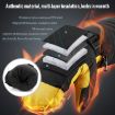 Abalone Black Winter Ski Snow Gloves for Men & Women - Outdoor Sport (L) - 4