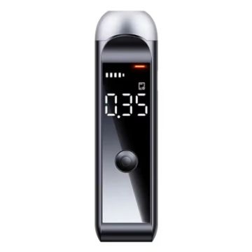 Rechargeable Portable Digital Alcohol Tester Breathalyzer Tool - 1