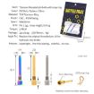 Titanium Alloy Mountain Road Bicycle Retaining Spring - Colorful Circlip - 3