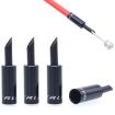TRLREQ 4pcs Bicycle Rat-Tail Brake Line Extension Cap 4mm Shift Cap - 1