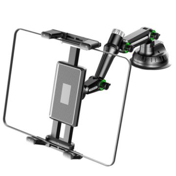 Universal Car Suction Cup Phone & Tablet Holder with Extended Tube - 1
