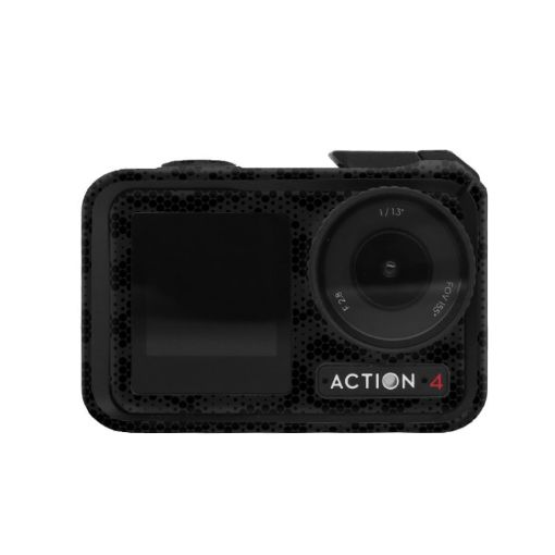 DJI Action 4 Camera Stickers AC4-13 Snake Scale Black Accessories - 1