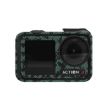 DJI Action 4 Camera Stickers - AC4-16 Snake Scale Green Frame - 1
