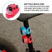 Ladybug LED Bicycle Headlight - Blue Shell, White Light, Silicone - 6