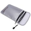 Fireproof Document Bag with Double Zipper Pockets - 10.6x6.9 Inch Pouch - 4