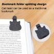 Gray Silicone Magnetic Bookmark - Page Turning Reading Tool - 6