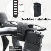 GUB P9 Beige Dragonfly Shape Silicone Bicycle Phone Holder - 4