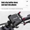 GUB PLUS21 Bike & Motorcycle Phone Holder 360 Rotating Mount Black - 7