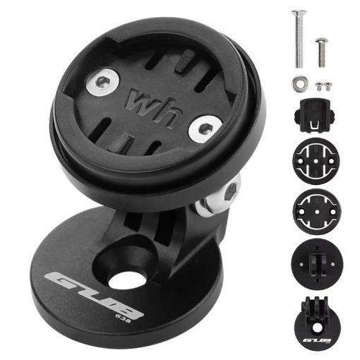GUB 638 Code Watch Extension Bracket for Garmin/Wahoo/Cat Eye - Black - 1