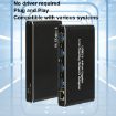 USB3.0 4-Port Gigabit Network Adapter Router - Plug & Play (Black) - 6