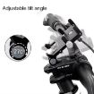GUB G-95 Black Bicycle Mobile Phone Holder Handlebar Mount - 4