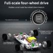 1:43 Scale Blue M3 RC Drifting Car with Gyroscope - 4302G Model - 3