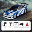 1:43 Scale Blue M3 RC Drifting Car with Gyroscope - 4302G Model - 9