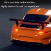 1:43 Mini 4WD RC Drifting Car, Orange 911 with Gyroscope, 4303G - 6