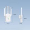 Urant U13 1200Mbps Dual Band WiFi Repeater Signal Amplifier US Plug - 9
