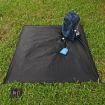 AOTU AT6238 Ultra-thin Pocket Beach Mat 153x143cm - Blue Picnic Mat - 2