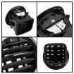 Vauxhall Adam/Corsa D Black Car Air Conditioning Vents - 5