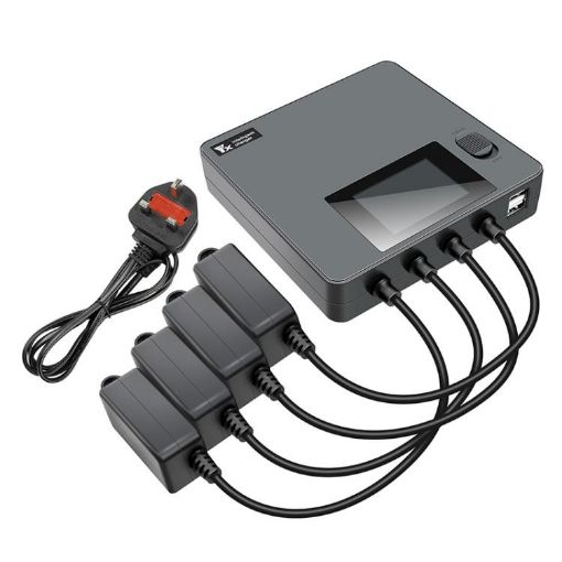 DJI Mini 4/3 Pro Color Screen Charger Battery Manager UK Plug - 1